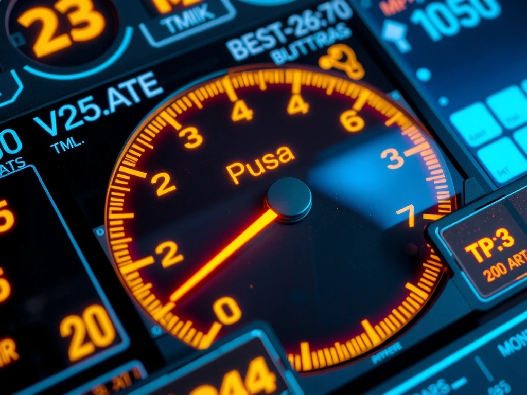 Metric visualization close-up